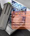 Dishwasher Flood Switch Replacement For GDT GDF Series WD21X10519 WD21X10492 WD21X20204 shown next to open dishwasher
