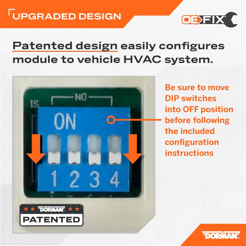 Patented Climate Control Module With Automatic Air Conditioning Controls Plug And Play Install Frustration Free Setup