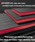 Tool Box Foam Inserts 4 Pack With Two 16x12x2 In And Two 16x12x1 In Cushioned Case Liners Tool Shadow Organizer Sheets For Hard Cases