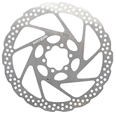 Stainless Steel Bicycle Brake Rotors 140mm 160mm 180mm, 2 Pack With 12 T25 M5x10 Screws, Ideal For MTB BMX And Road Bikes