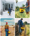 Handheld Cordless Power Spreader For Lawn Care Compatible With Dewalt 20V Battery Not Included Tool Only in diverse settings