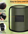 Massive Mesh Ball Bag For Coaches, Heavy Duty Drawstring Storage Sack With Shoulder Strap And Pocket, 24 by 36 inches