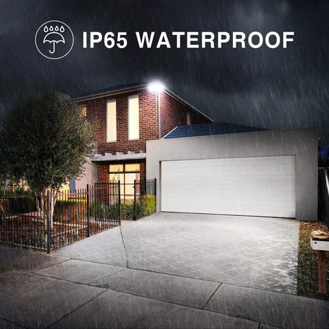 Kickin Out Super Bright Led Flood Light, 150 Watt 15000 Lumen Outdoor Security Fixture, Switch Controlled IP65 Waterproof Wall Mount Cool White Lamp For Yard Garage And Eaves