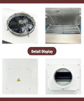 Heavy Duty Industrial Portable Air Conditioner Commercial Spot Cooler For Warehouses Factories 6000 Watt Three Phase High Volume detail display of fan and vent features.