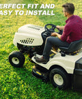 Replacement Mower Deck Belt For John Deere X300 X304 X310 42 Inch Deck Replaces OEM M154621 With Tension Handle Plug And Play Fit For Z245 48 Inch Jazee Series Mowers And Other Compatible Units on riding mower