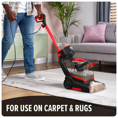 Pet Carpet Cleaner Solution 64 Oz With Tropical Breeze Scent For Pet Stains And Odors Deep Cleaning Formula To Freshen Carpets Rugs Upholstery And Home Surfaces in use on carpet
