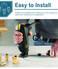 Pro Grade Replacement Collet And Nut Kit For Spiral Saws And Drywall Cut Out Tools With CN1 Fit, shown with use