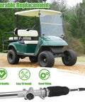 Beefed Up Golf Cart Steering Box Assembly For EZGO TXT And MPT 2001 Up Rack And Pinion Gear Box Replaces 70964-G01 70602-G01