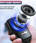 Waterproof IP67 Shoulder Microphone With 2 Pin Connector showing internal speaker detail for clearer sound quality