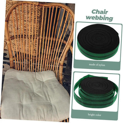 Heavy Duty Nylon Elastic Webbing Straps For Furniture Chart And Sofa Repair Dead Easy Diy Upholstery Fix visible with green nylon webbing.
