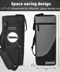 Hidden Golf Bag Cooler With Ice Pack Insulated Six Can Beer Sleeve Keeps Drinks Cold For Hours Fits Neatly Inside Your Golf Bag Black And Gray