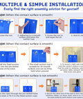 Instruction guide for installing Totally 15 Ft Flexible Race Track Set For Kids 3 Plus with suction cups on smooth surfaces.