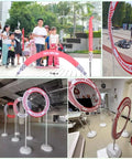 Indoor Drone Obstacle Course Kit For FPV Racing DIY Gates Set Practice Equipment For Beginners And Kids Sturdy Lightweight PVC