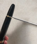 Pro Grade Heavy Duty Fountain Pen Repair And Disassembly Wrench For Nib And Piston Removal Stainless Steel Tool in use
