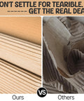 Comparison of Beefy 17 Inch Wide Corrugated Cardboard Roll, 235 Inch Long, B-Flute Packing Paper vs thinner, torn cardboard