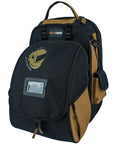 Heavy Duty Welding Backpack With Removable Helmet Bag And Mega Capacity Built Tough With Military Grade Fabric in khaki