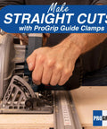 Lightweight Straight Edge Clamp For Large Plywood Sheets And Dado Slots Circular Saw Guide Rail For Precise Cuts Easy Alignment CC Clamp Alternative Ideal For Pro And DIYers Woodworking Projects