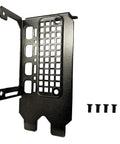 Built Tough Short Low Profile Gpu Bracket Replacement For Nvidia Quadro Rtx A2000 Professional Graphics Card with mounting screws.