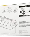 Packaging for Pro Grade Heavy Duty Metal Oscillating Sprinkler Built For Lawns And Gardens Covers Up To 3900 Sq Ft One Touch Width Control