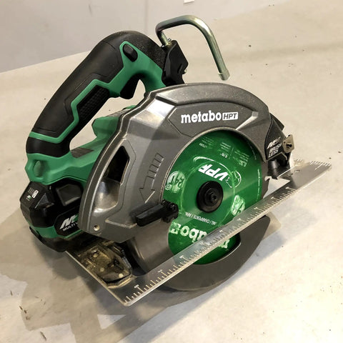 36V MultiVolt 7-1/4 Inch Circular Saw with Torque Boost Technology on display
