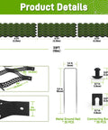 Gravel Grid HDPE Heavy Duty 4x33 Ft System With 2 Inch Depth And 1885 Lb Per Sq Ft Load Capacity Product Details