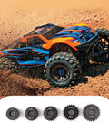 Power Packed 48DP Pinion Gear Set For 1 To 10 RC Cars with five hardened steel gears 20T to 28T featuring 5mm holes and M4 screws