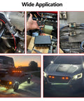Waterproof 2 Pin Wire Connector Kit For Cars Trucks Boats And Marine Projects installed in automotive applications.