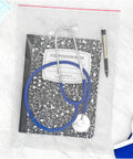 Red Line 10 By 13 Inch 4 Mil Zipper Reclosable Bags Clear Poly Storage Case Of 600 for stethoscope and notebook storage