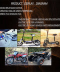Beefed-Up 48V 2000W Brushless DC Motor for electric scooters, dirt bikes, go-karts displayed in various vehicles