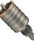 Three And A Quarter Inch Two Piece Rotary Hammer Core Bit With Wave Design For Up To Forty Percent Faster Drilling