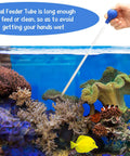 Axolotl Aquarium Feeding Kit With Coral Feeder Tube And Straight And Curved Tweezers, Stainless Steel Tools For Easy Feeding And No-Fuss Tank Cleanup, 3 Piece Set coral feeder tube in reef tank