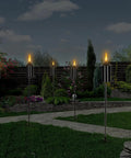Refillable Torch Replacement Canisters 12 Oz Bamboo Torch Fuel Can Citronella Tabletop Torches Outdoor Patio Garden
