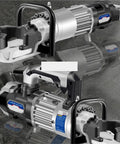 AoXhugB Electric Rebar Bender Machine For Professional Construction Crews, showing brushless motor and hydraulic bending tool.