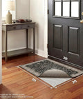 Image of 2x3 ft Rug Gripper Pad For Hardwood Or Tile Floors 2x3 Ft Thick Non Slip Under Rug Mat Keeps Rugs From Bunching And Sliding.
