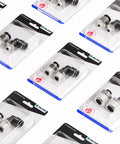 Elbow And Straight Push To Connect Fittings Set Five Thirty Second Inch Tube Outer Diameter To One Eighth Inch NPT Thread Quick Connect