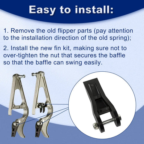29-1 Extension Ladder Lock Flipper Kit Compatible With Werner Louisville And Keller Aluminum And Fiberglass Ladders instructions
