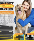 Two Kennels Side By Side Coupler Kit With Two Top Brackets And Two Bottom Braces Includes Eight Mounting Bolts And Washers, dog and owner