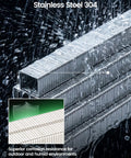 Built Tough T50 304 Stainless Steel Staples For Staple Gun, shown in water, exemplifying corrosion resistance features.