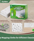 24 Count Heavy Duty Pet Hair Sweeper Pads For 10 Inch Mop Deep Fiber Lock Captures Stubborn Fur Dander And Dust In One Quick Pass Saves Major Hassles On Busy Cleanup Days.