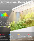 Professional grow light in 12 Pod Hydroponics Growing System For Indoor Herb Garden With Full Spectrum LED Grow Light Water Shortage Alarm Automatic Timer Height Adjustable Stand Easy Setup Great Gift For Women