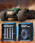 1 18 Scale All Terrain RC Cars 4WD Off Road Truck With 2.4 GHz Remote Waterproof SUV Style Electric Vehicle with metal shafts