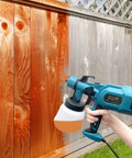 Powerful 800W HVLP Paint Sprayer Kit With Three Copper Nozzle Kits And Three Spray Patterns Easy Home Interior Exterior Jobs