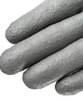 Close-up of Cut Resistant Nylon Spandex Work Gloves For Machinery And Auto Shops Intercept Tech Safety Flexible Grip Size XL Grey