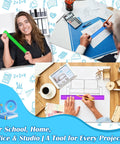 36 Pack 12 Inch Multicolor Plastic Rulers Bulk Set Clear Metric Rulers With Centimeters And Inches in creative settings