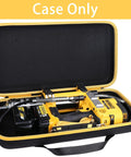 Open view of the hard case for 20V Max Cordless Grease Gun DCGG571M1 DCGG571B, showing storage compartment for tool and accessories. Case only.