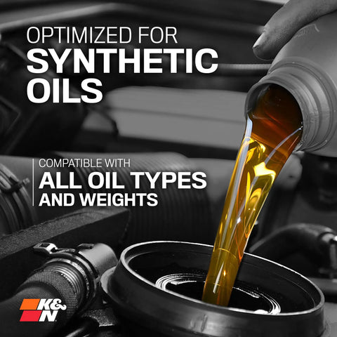 High Flow High Capacity Oil Filter For 20,000 Mile Engine Protection, Compatible With Synthetic, Conventional, And Blended Oils