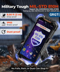 Android 14 Barcode Scanner With Beast 6 Inch Screen 16 Hour Battery Life MIL-STD 810H rugged scanner in rain
