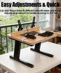 Benchtop Router Table With Heavy Duty Stand And Precision Adjustable Fence, Durable MDF Surface For Straight Shooting Woodrouting, Integrated Dust Port And Clear Shield, Solid Workshop Staple To Nail Every Cut, showing adjustable fence, load capacity.