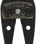 Beefy Cutterhead For 9113C And 9190C Cable Tools Industrial Grade Hand Cutterhead with warning label, front view