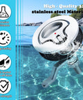 Marine Grade Cam Latch For Boats 316 Stainless Steel Hatch Lock Set With Back Plate Flush Pull Handle Adjustable Arm